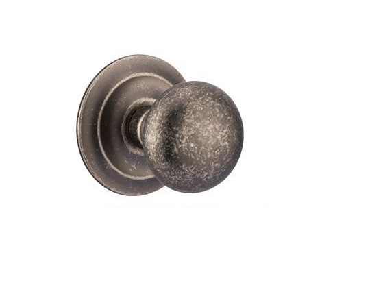Pomolo per porta 75 argento vecchio Reguitti 