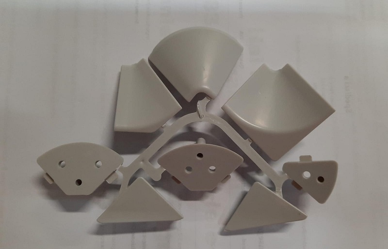 Accessori  per alzatina da 8 pz grigio