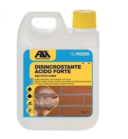 Disincrostante PHzero  acido forte  lt1 FILA