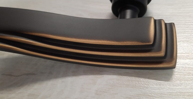 Maniglione Marina ottone bronzo sfumato Linea Cali'  