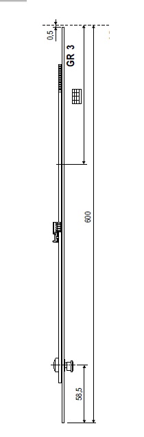 AGB terminale ribalta A504010003/04 ARTECH