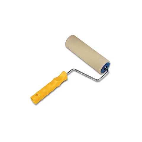 Rullo per smalti da 15 cm  con manico 