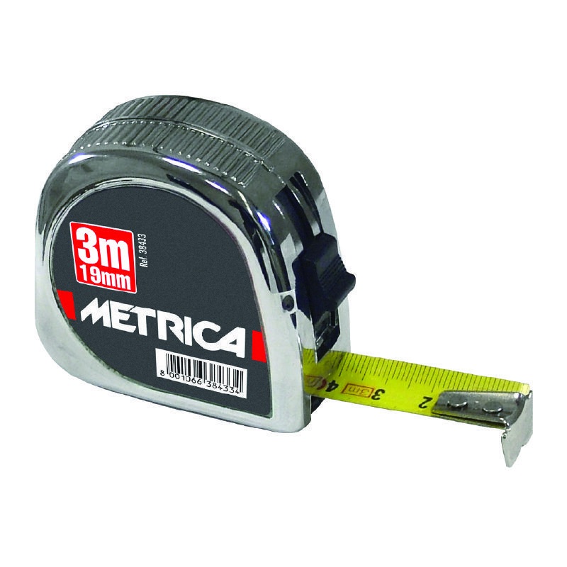 Metro flessibile 5 mt autobloccante Metrica da 25 mm