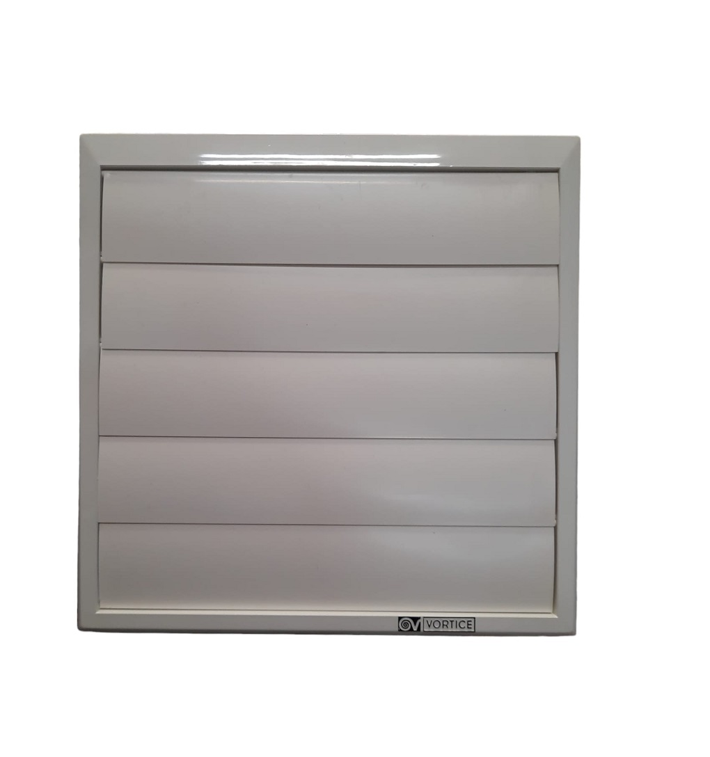 Griglia di aerazione a lamelle mobili gravita' 20 x 20 ABS 