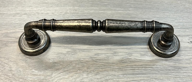 Maniglione ferro anticato da 215 mm interasse  Comit Antique