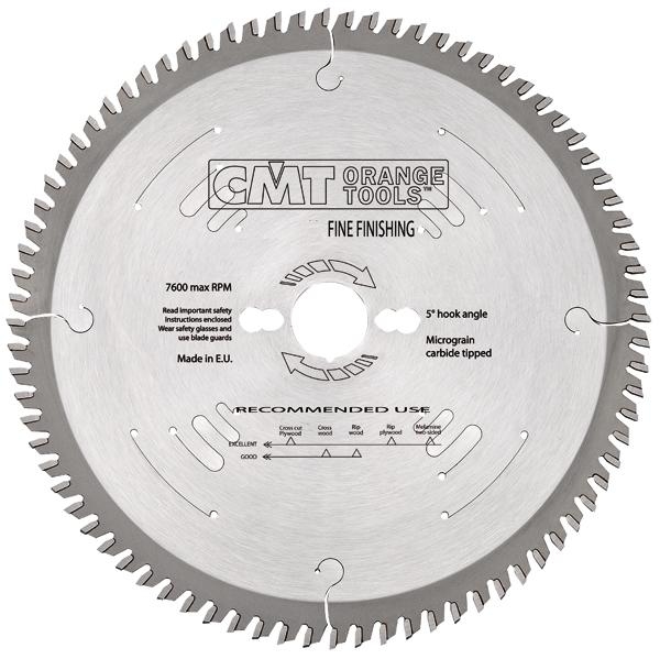 Disco per legno 250mm 80 denti CMT