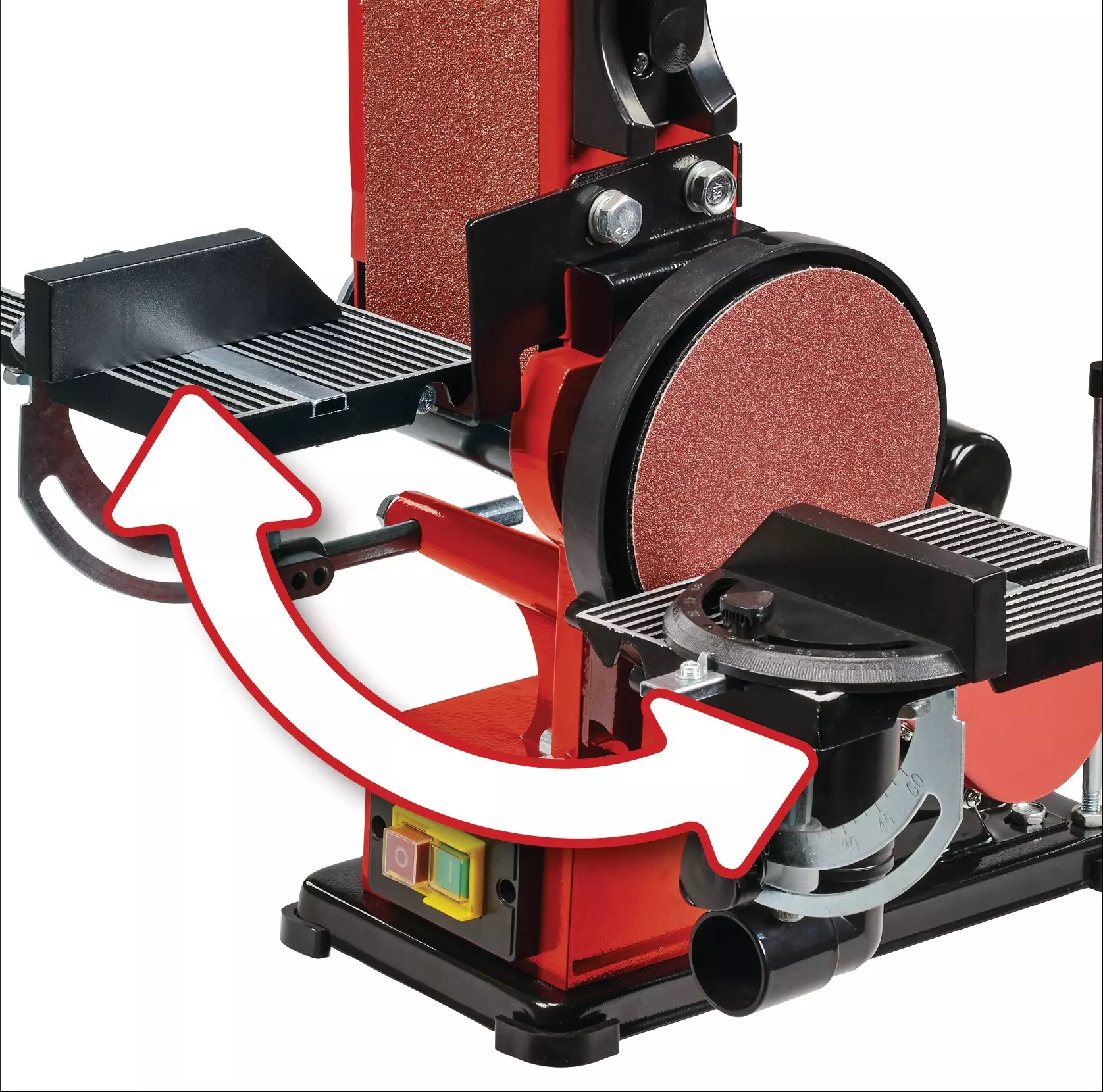 Levigatrice da banco nastro-disco Einhell TC-US380