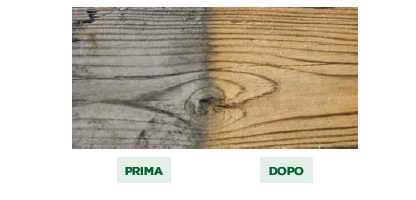 Pulitore per legno annerito VELECA