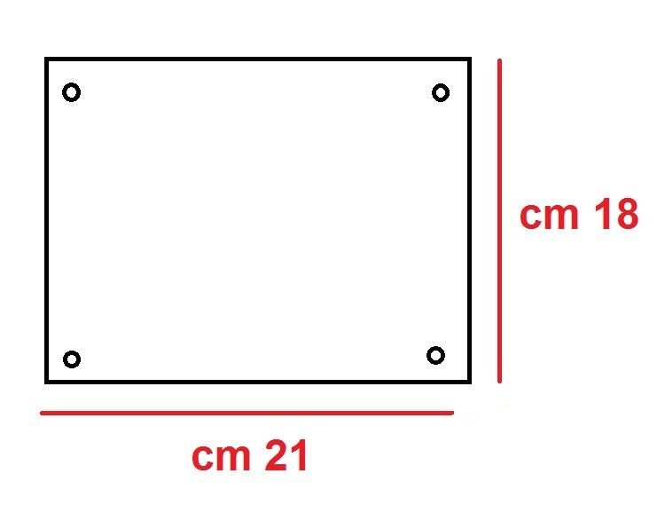 Coperchio copertura cassaforte blindino