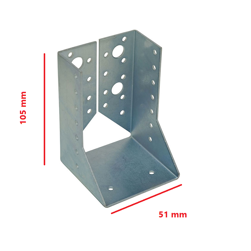Supporto parete per travi cm 5  art 8/1082