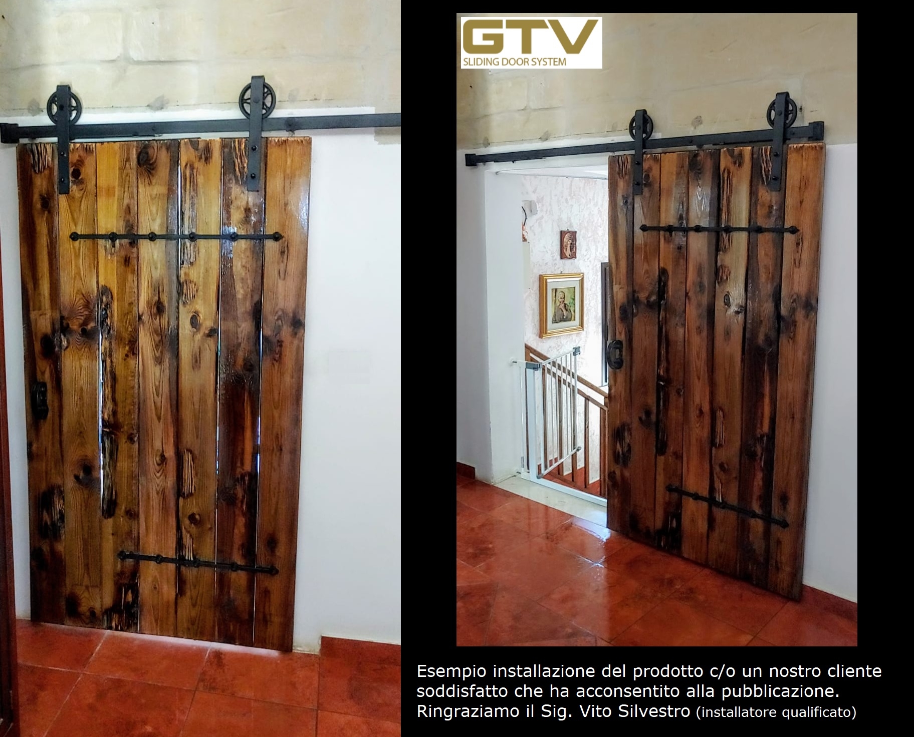 Scorrevole rustico porte fienile SOFT - GTV