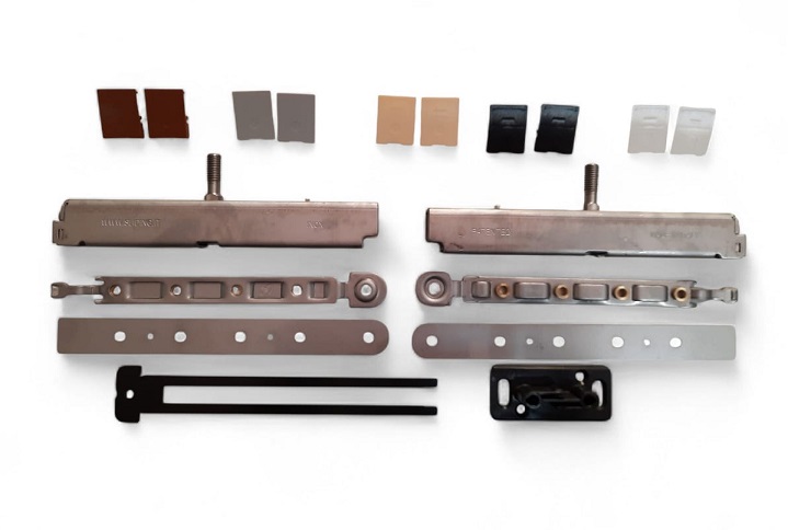 Kit scorrevole asospensione a FILO Ibis 02H inox 304 Sliding universale