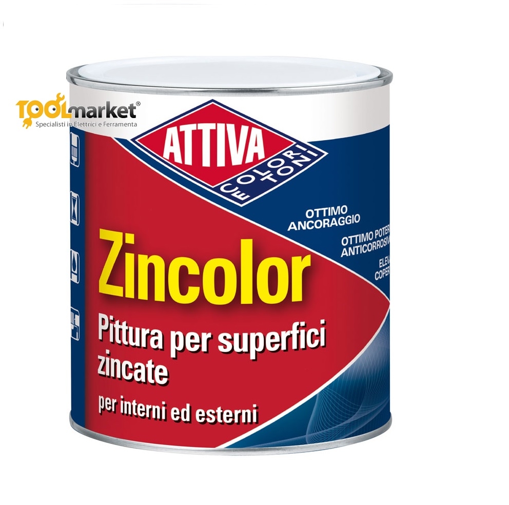 Pittura per superfici zincate ZINCOLOR 