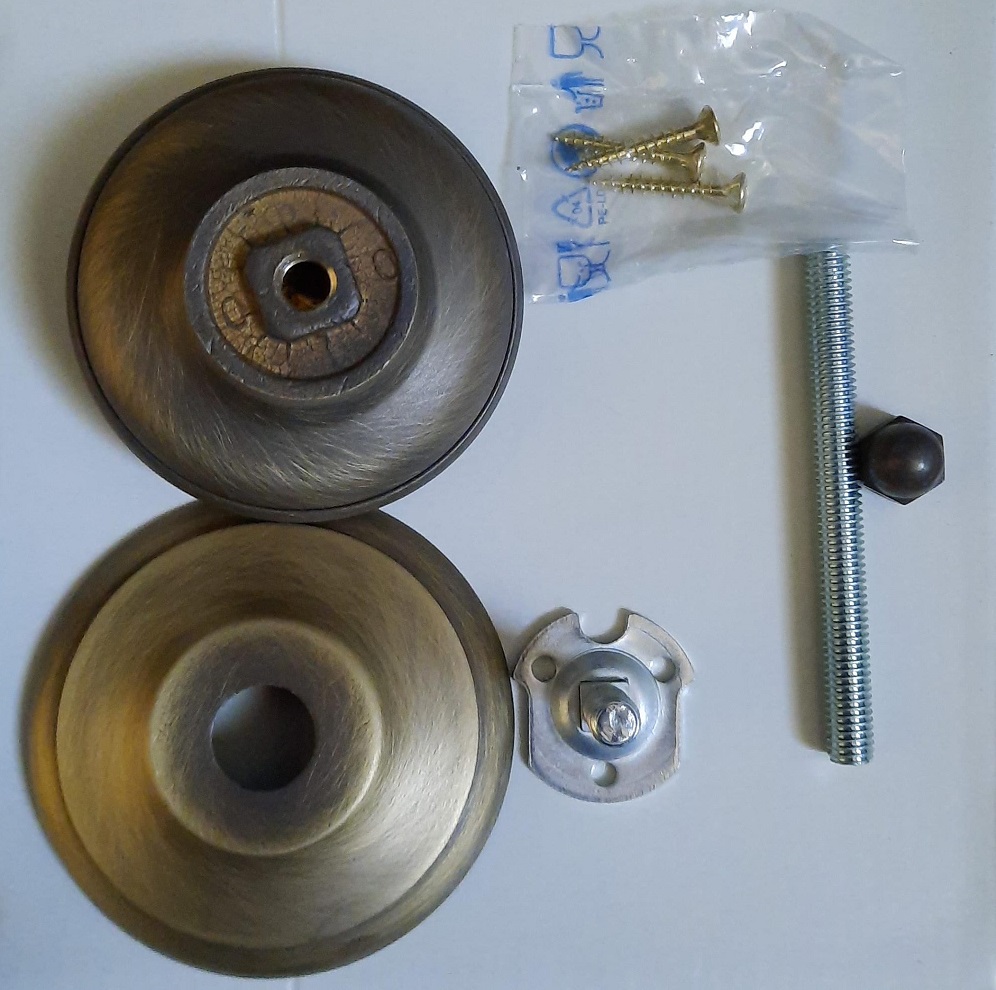 Pomolo per portoncino Arezzo da 70 bronzo Yester