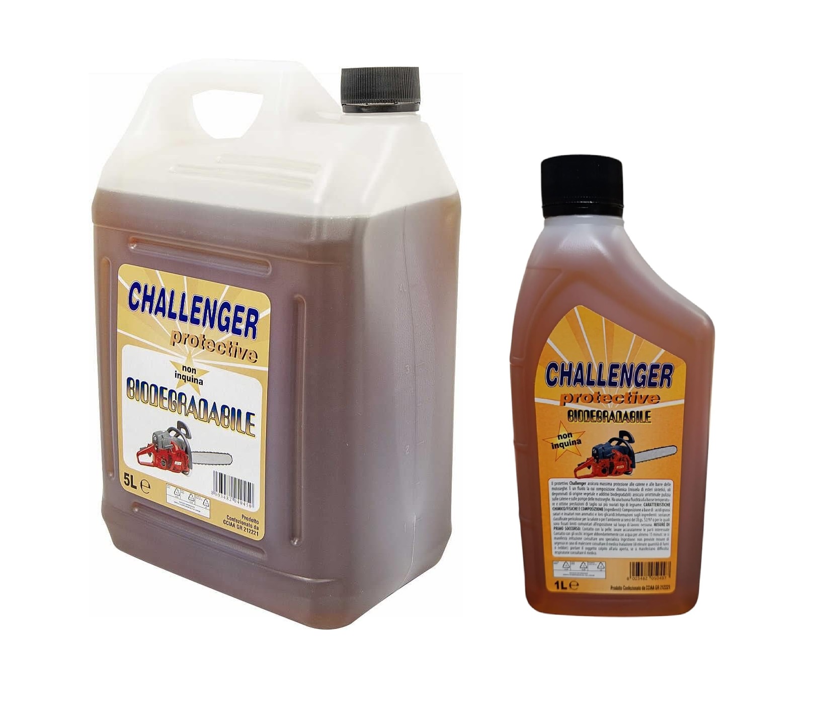 Olio lubrificante per catene motoseghe