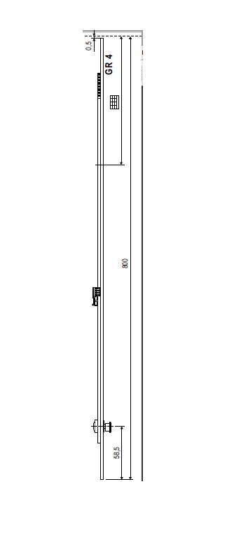 AGB terminale ribalta A504010003/04 ARTECH