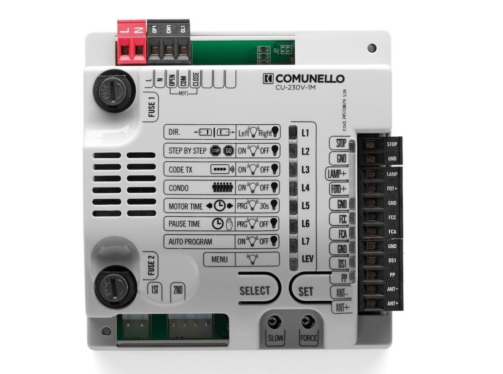 Kit cancello scorrevoli fino a 1000kg, Comunello FORT 1000 230V, GKFT100EHB000A