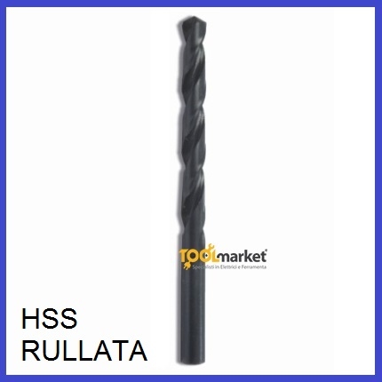 Punta Elicoidale DIN 338 Tipo N D.1mm HSS Profilo Chiuso Gambo Cilindrico Ruko Per 10 38412298