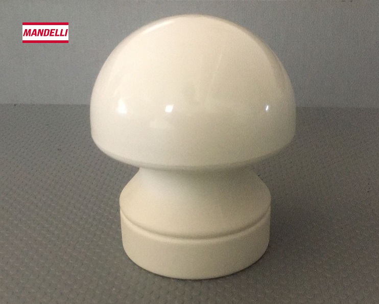 Pomolo PVC Mandelli P14 BiLux bianco