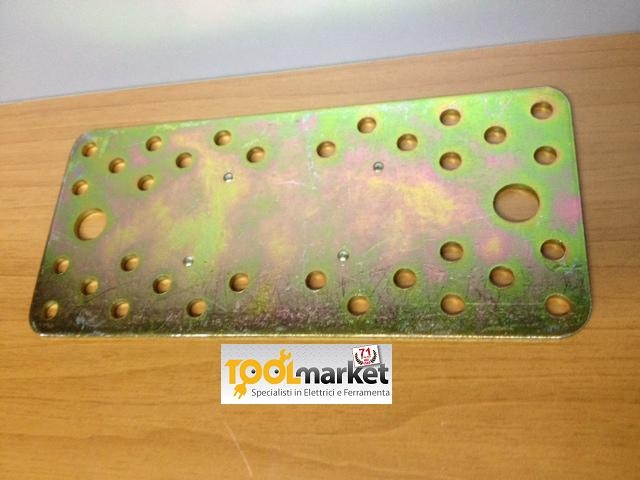 Lastrina piana 200x90 zincata 8/396