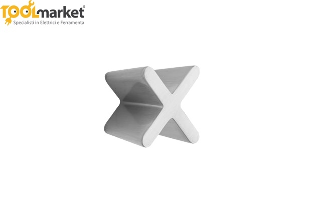 Pomolo ad X per mobili  mis 30 x 30 mm  art 435 MITAL