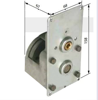 Arganello per tapparelle bgm con riduttore c100