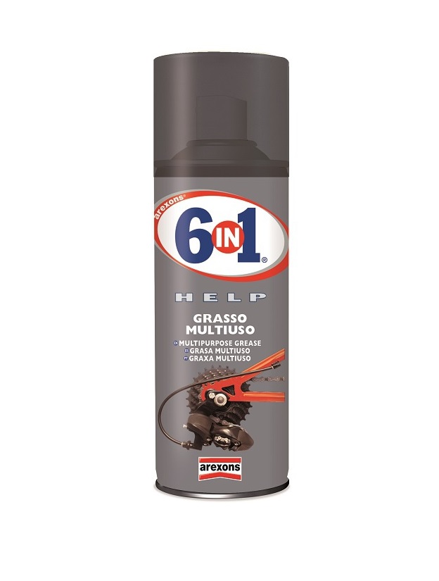 Grasso Multiuso  6 in 1 Arexons spray da ml 400 Grasso Multiuso  6 in 1 Arexons spray da ml 400