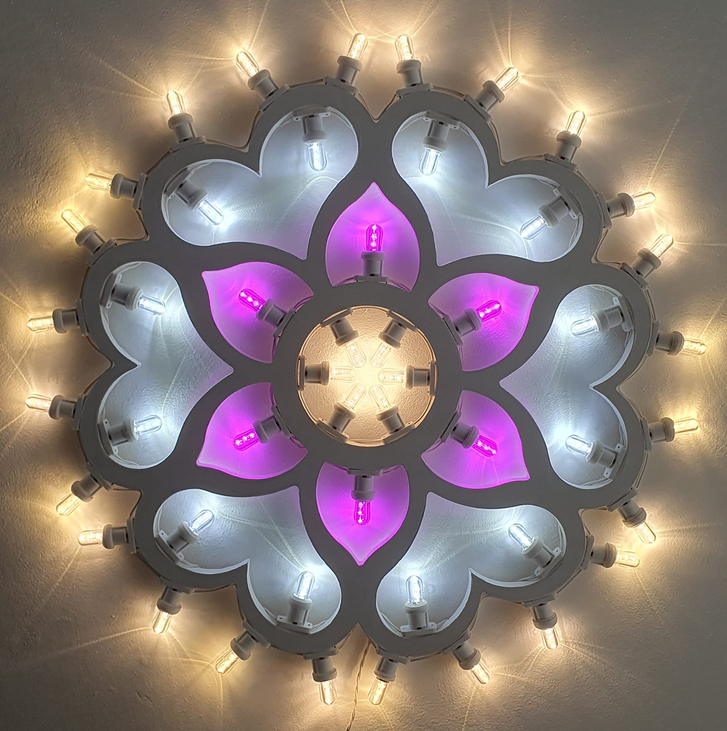 Telaio per Luminaria Sag. 46 Diametro mm 590 Cuori