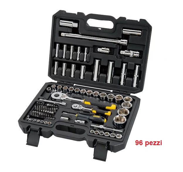 Set chiavi a bussola 96 pezzi Stanley STMT17379-1