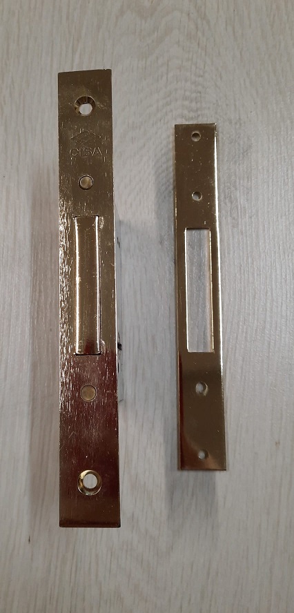 Serratura Cisa 57220-40 ottonata 
