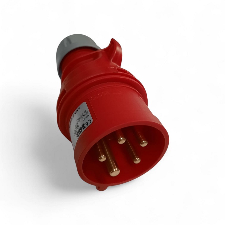 Spina industriale CEE 3p+n+t da 16 A 380 