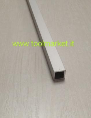 Profilo alluminio quadro Anodizzato argento da MT 2