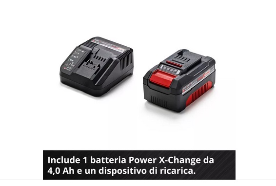 Soffiatore a batterie GE-UB 18/250 Li E (1x4,0Ah) EINHELL
