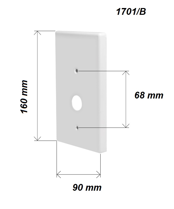 Placca per arganello BGM x B50 art 1701/B