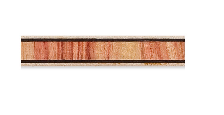 Intarsio in legno 10 mm da mt 1    cod 03.340018N000