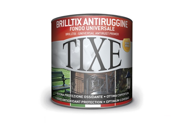 Antiruggine a solvente Brilltix -Tixe color grigio da 2.5 LT