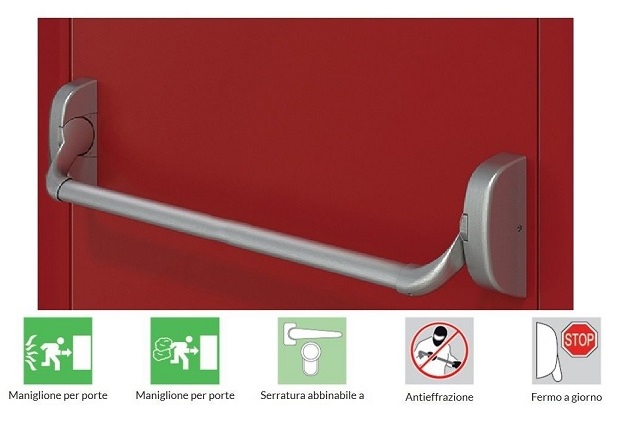 Kit maniglione antipanico DOMEXIT - FAPIM