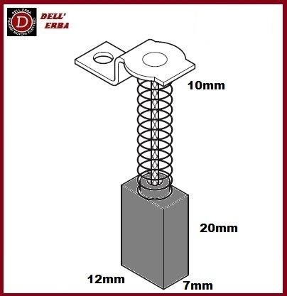 Spazzola per elettroutensili 1712