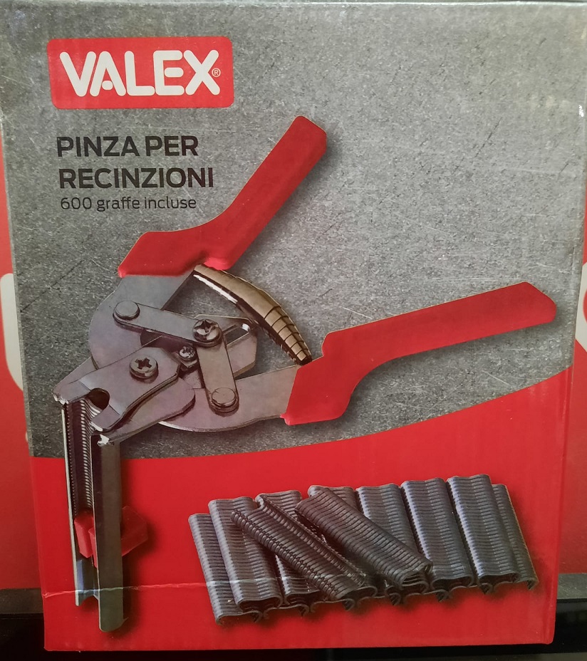 Pinza per recinzione reti 1462839 valex