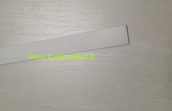 Profilo alluminio piatto Anodizzato argento da MT 2