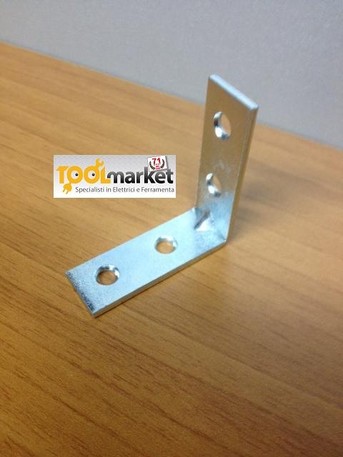 Lastrina angolare zincata 50x50 mm