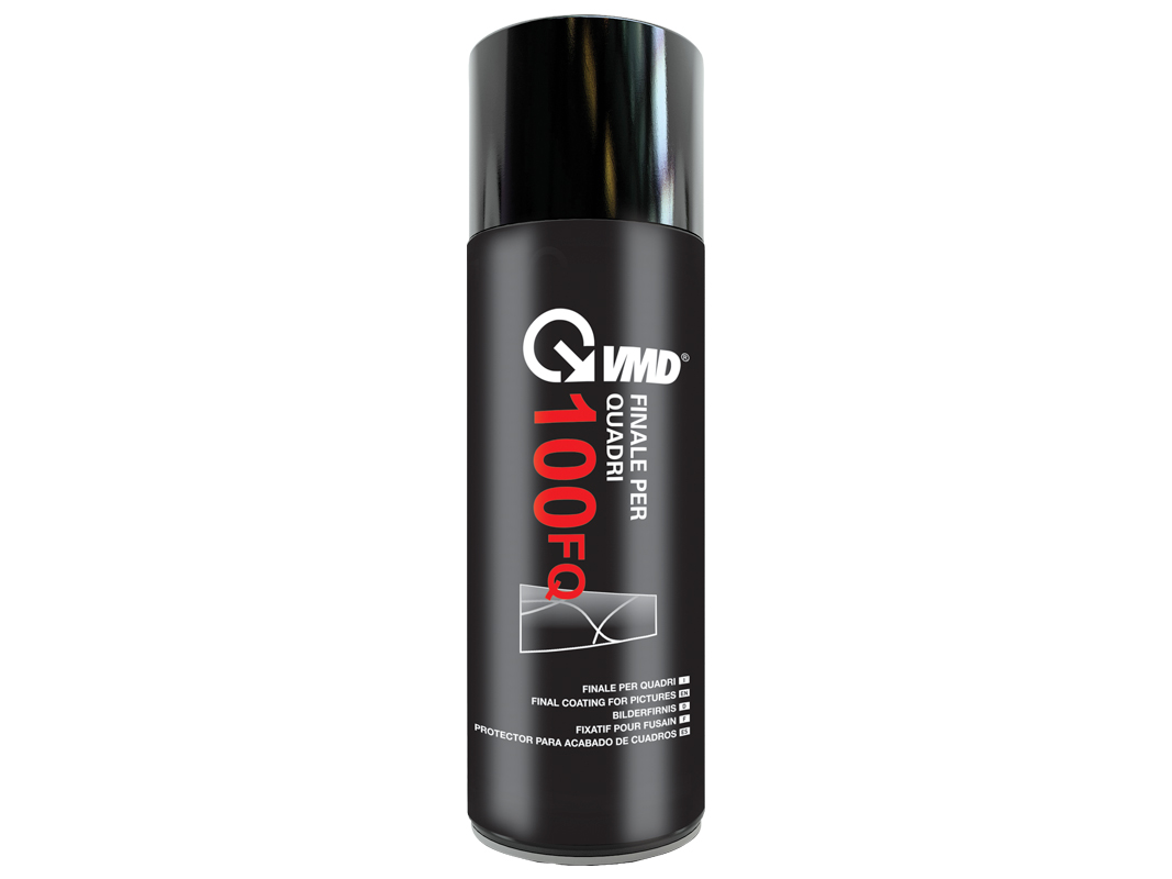 Vernice spray per finitura quadri 100FQ da 400ml - VMD