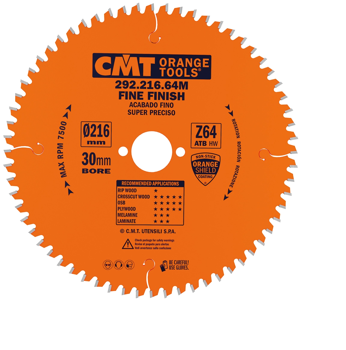 Disco lama 160 taglio legno  285.160.48H CMT