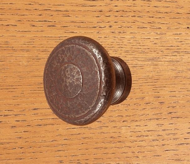 Pomolo FA796 ferro forgiato diametro 55 mm