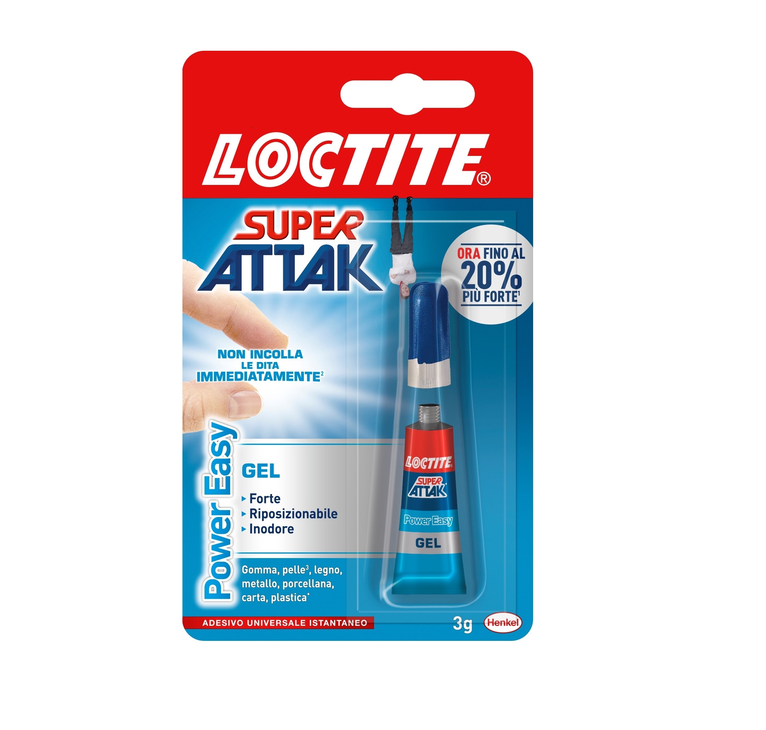 Colla super attak POWER EASY GEL - HENKEL