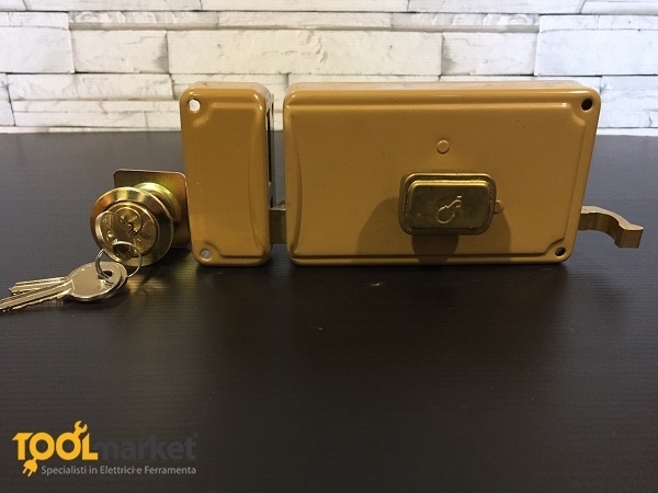 FF serratura meccanica verniciata per legno P22