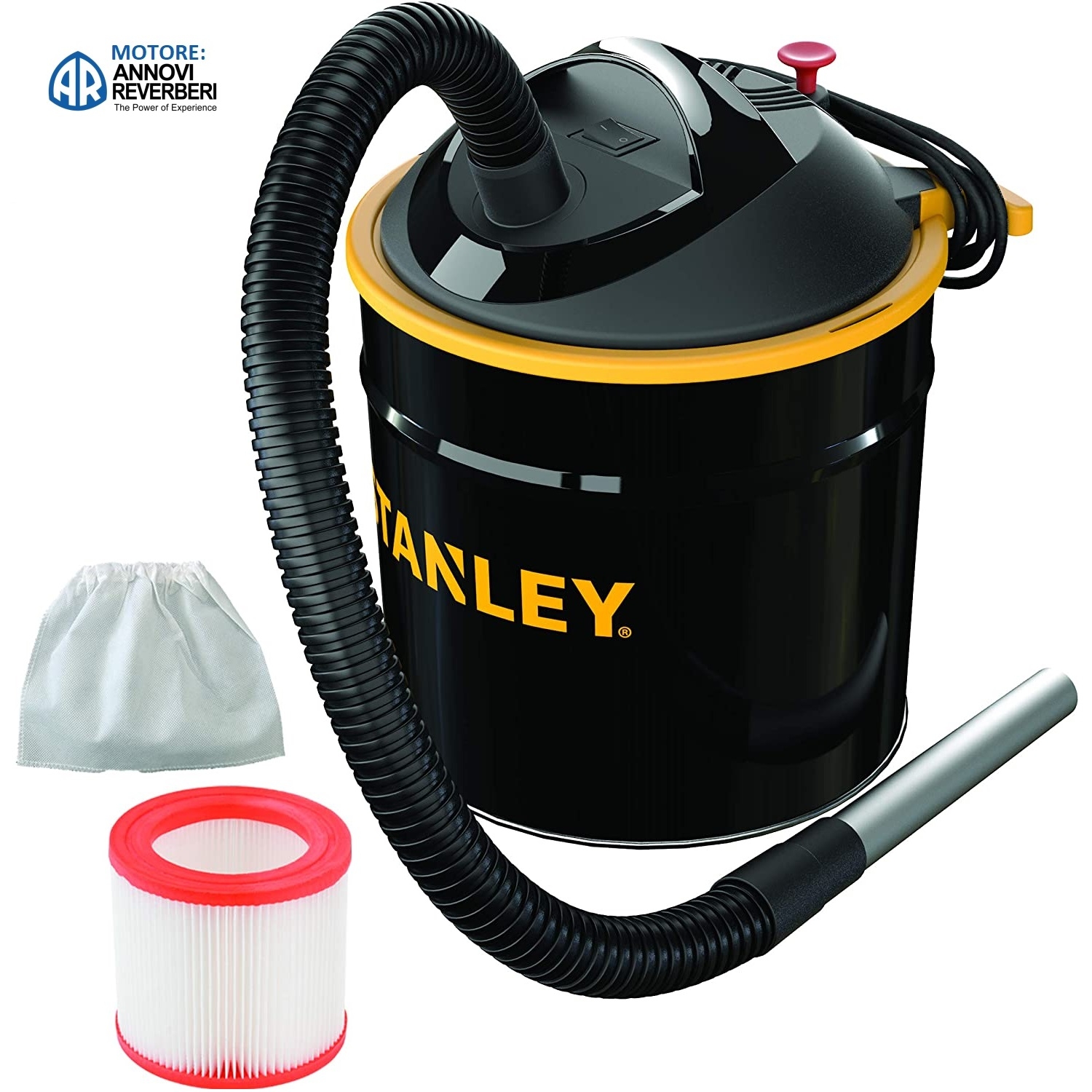 Aspiracenere Stanley 20lt svuotafiltro