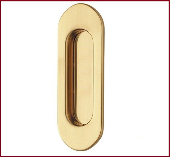 Maniglia incasso per porte scorrevoli TEL 125x39mm