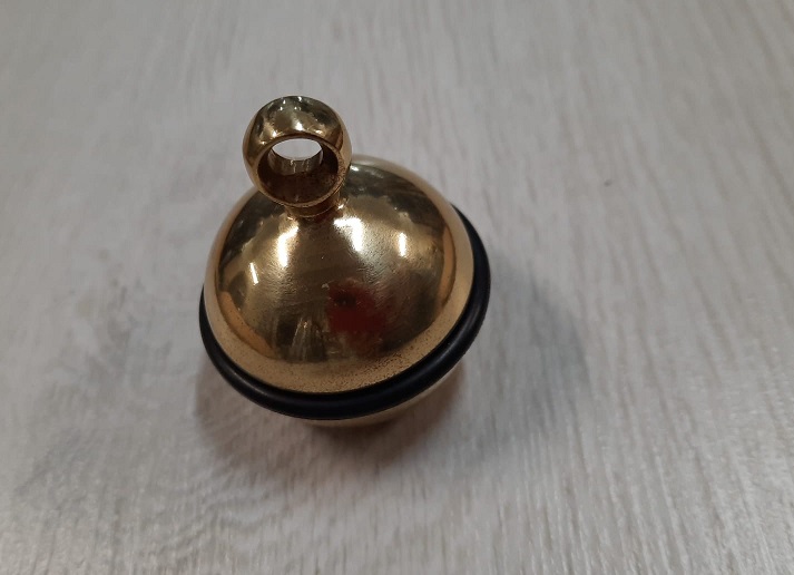 Pendente / peso per corde bastoni tende OTTONE