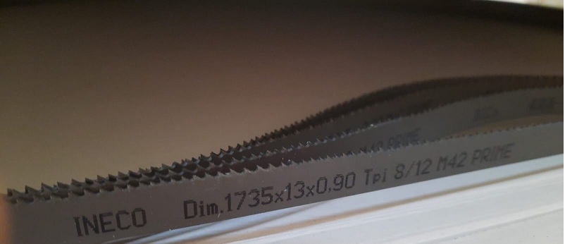 Lama a nastro per taglio metallo 1735x13 x 0.90